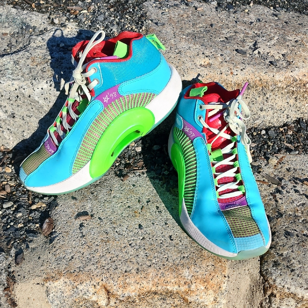 Jayson Tatum X Air Jordan 35 "Greatest Gift" Nike DD 3669 400 High Tops 9.5